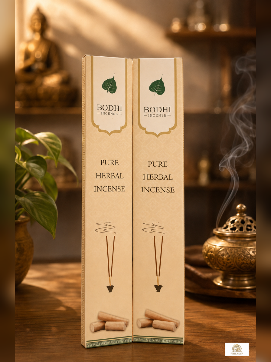 Bodhi Herbal Incense Stick | Prayer & Meditation | Kuber Kraft
