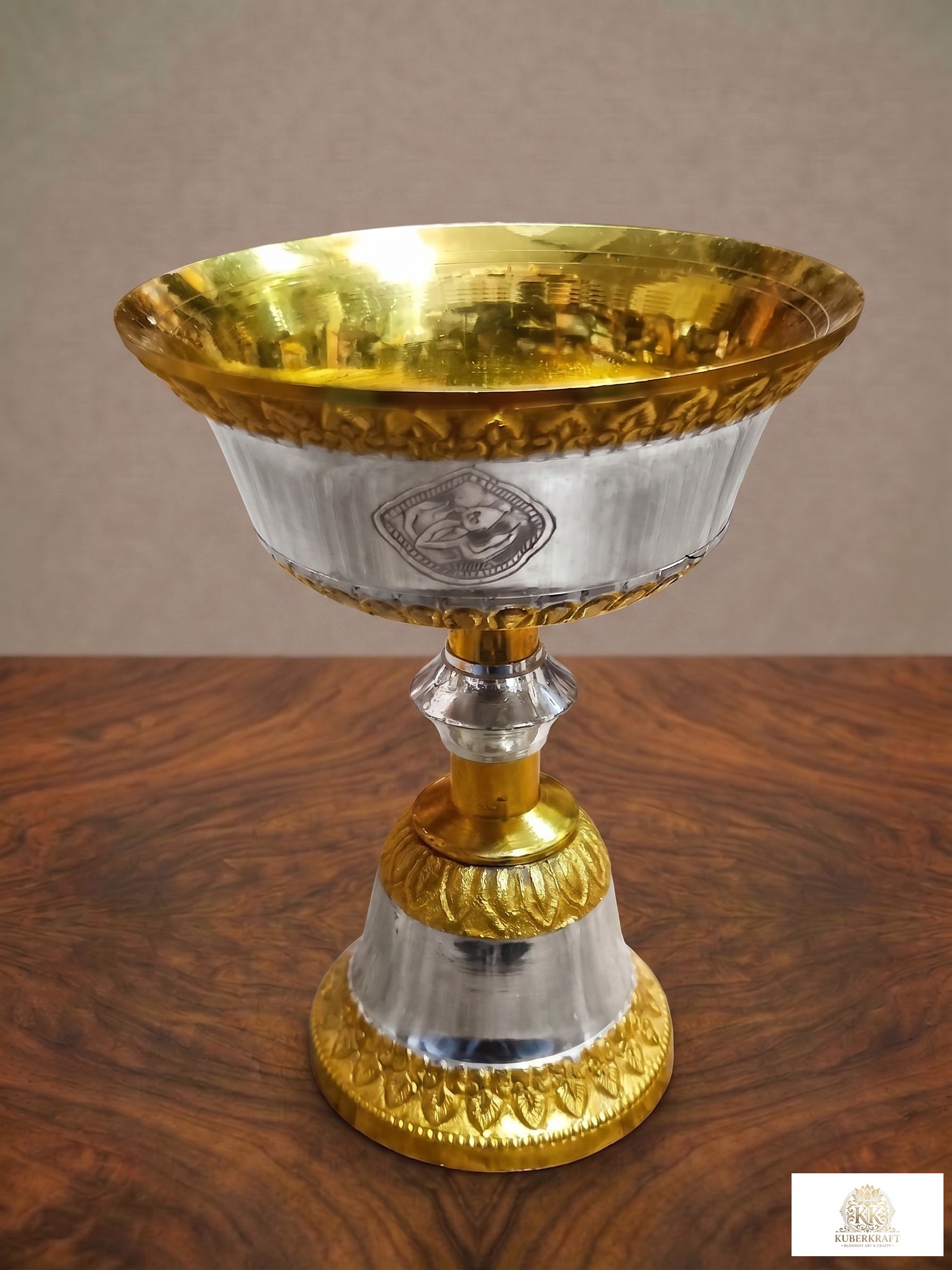 Traditional Buddhist Altar Butter Lamp (Cheemi)