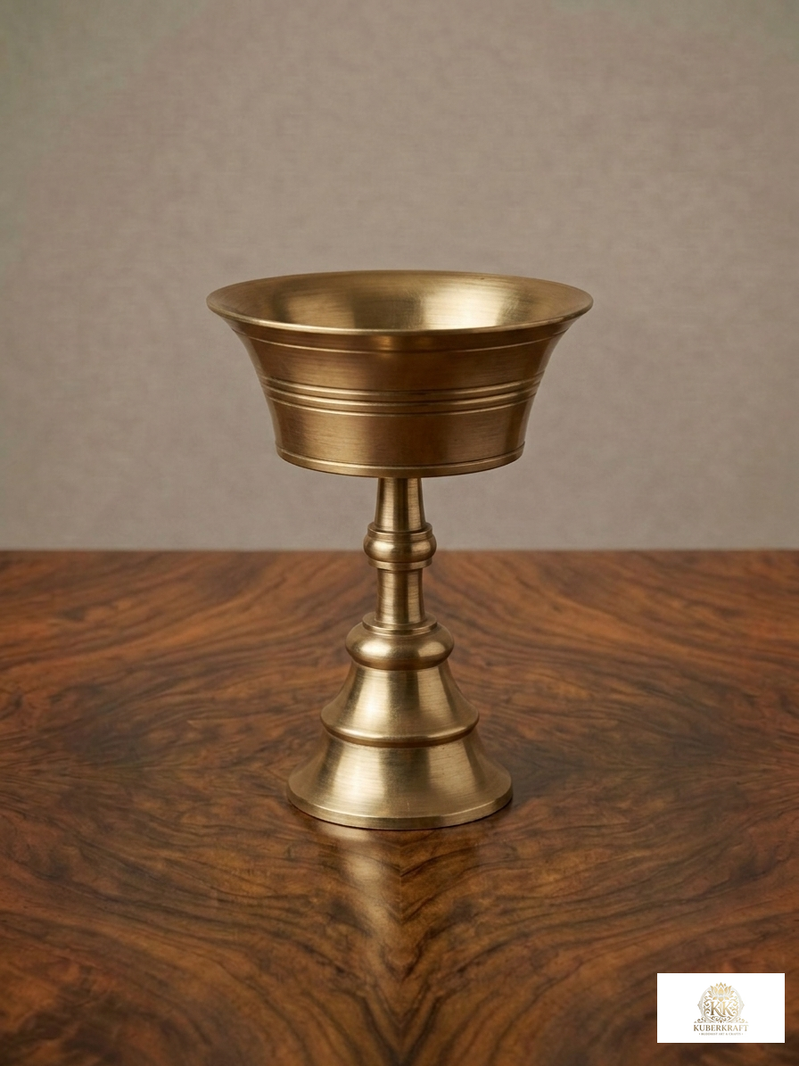 Traditional Buddhist Altar Butter Lamp (Cheemi)