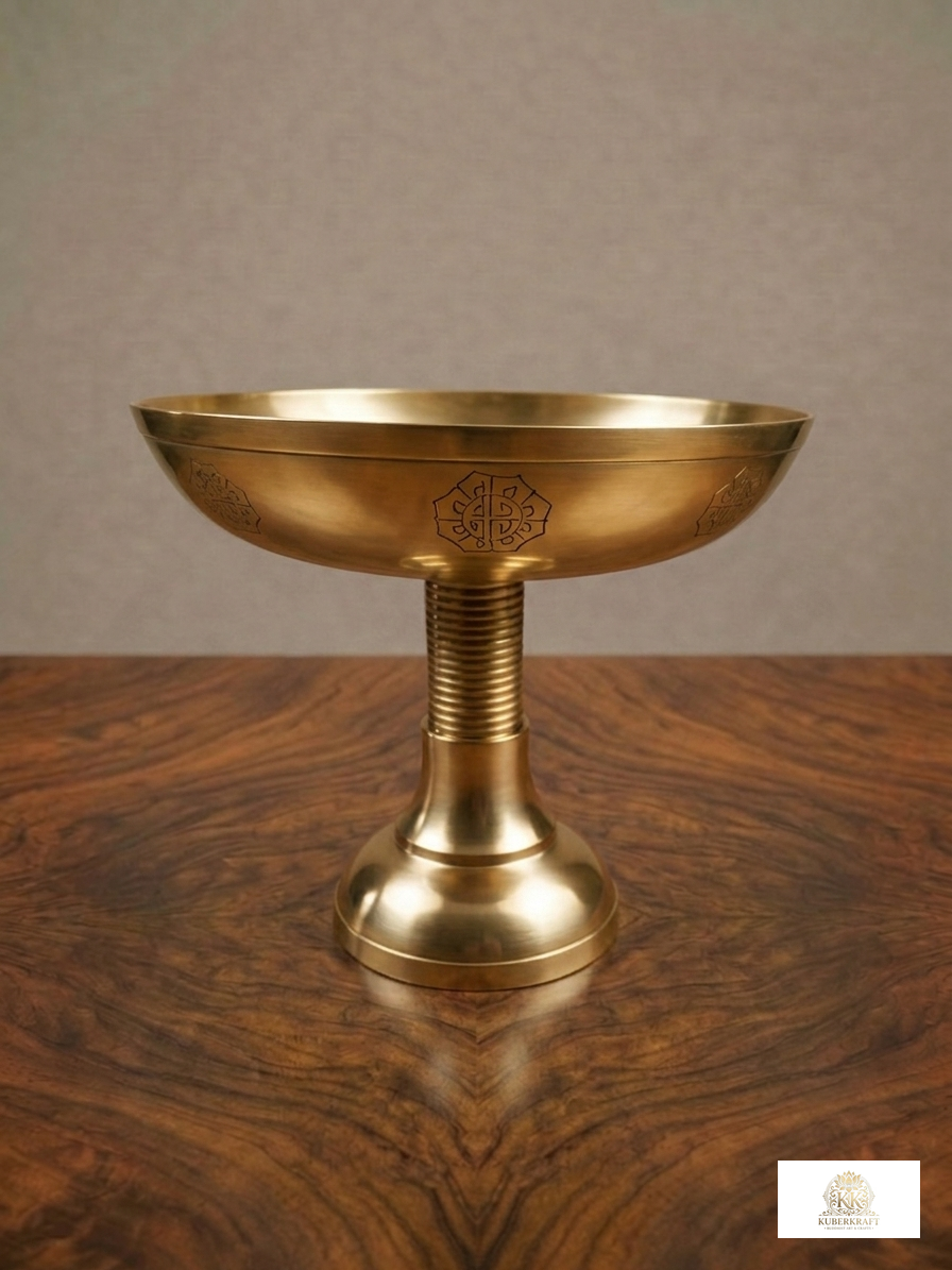 Traditional Buddhist Altar Fruit Offering Bowl