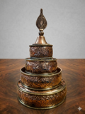 Copper Carved Mendel (Carved Plain)