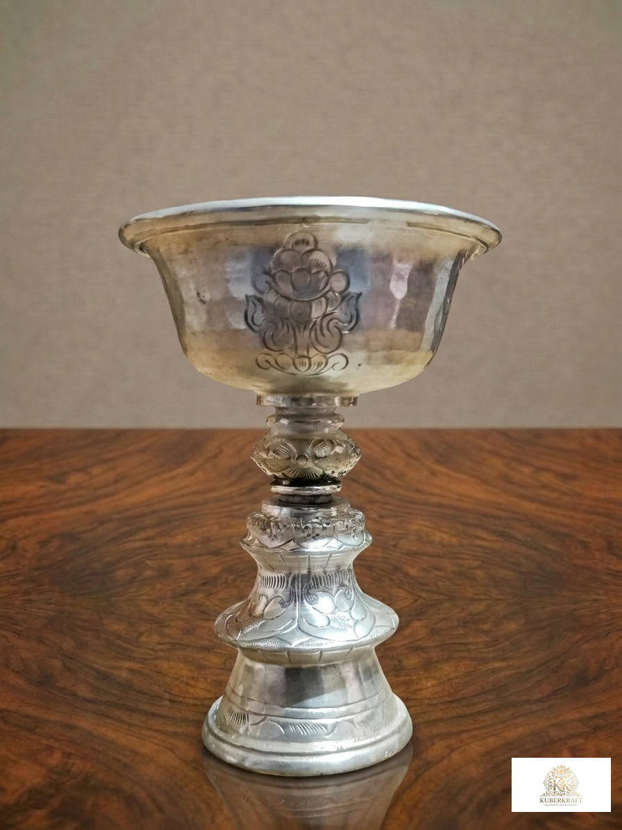Traditional Buddhist Altar Butter Lamp (Cheemi)