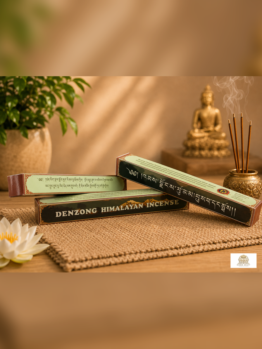 Denzong Himalayan Incense | Prayer & Meditation | Kuber Kraft