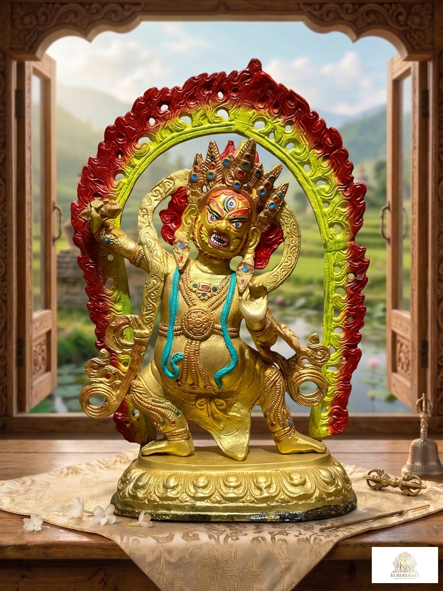 Chana Dorjee / Vajrapani Statue - The Bodhisattva of Power