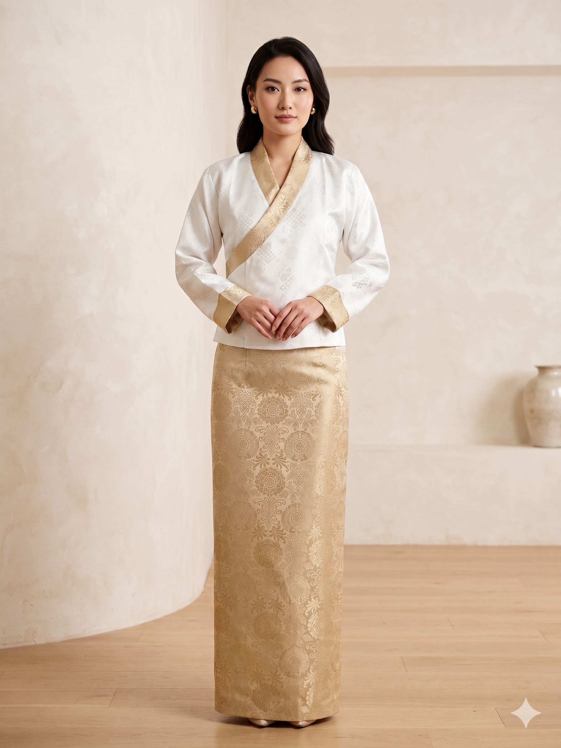 Traditional 2-Piece Bakhu 1