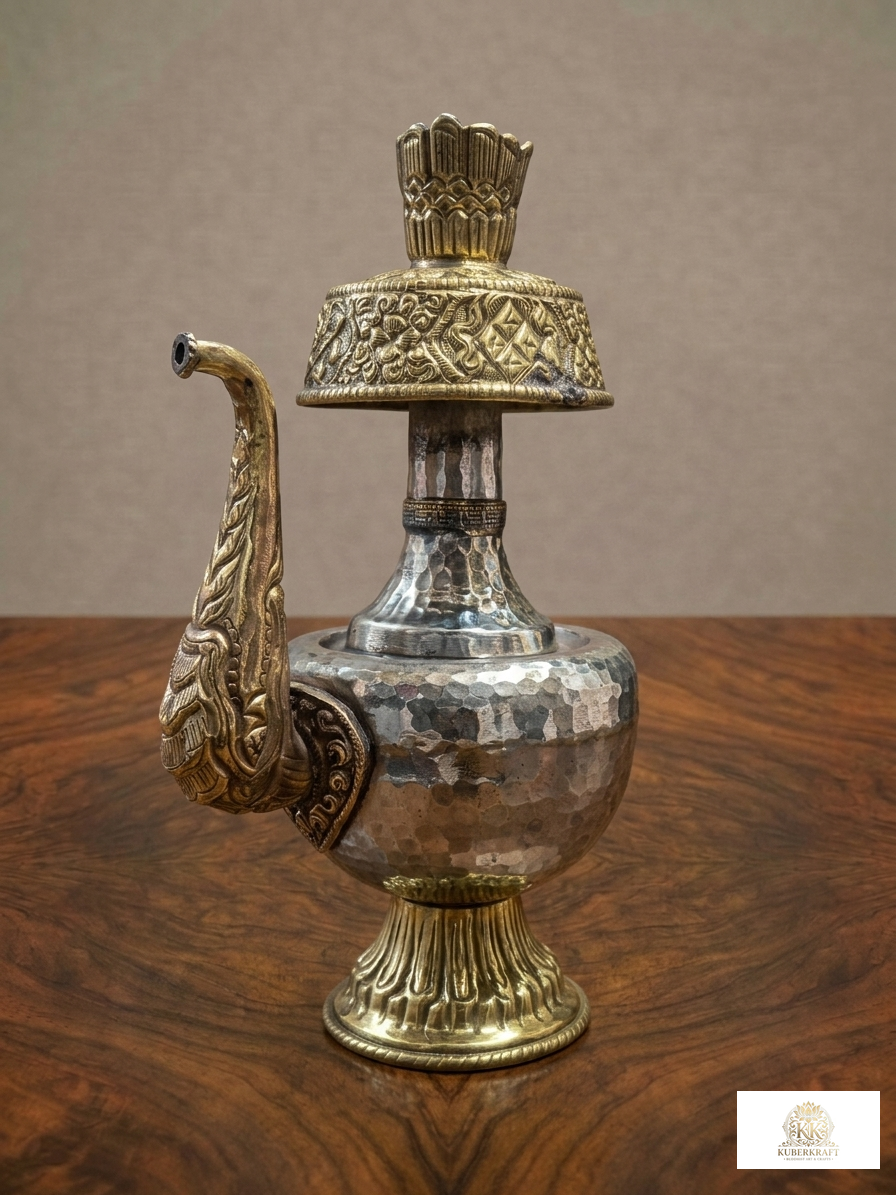 Traditional Tibetan Ritual Purification Vase (Bumba)