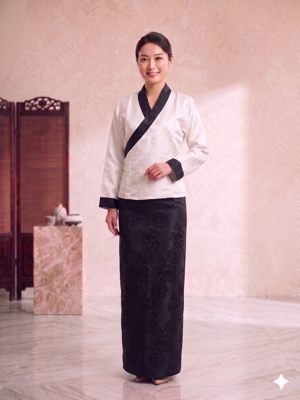 Traditional 2-Piece Bakhu 1
