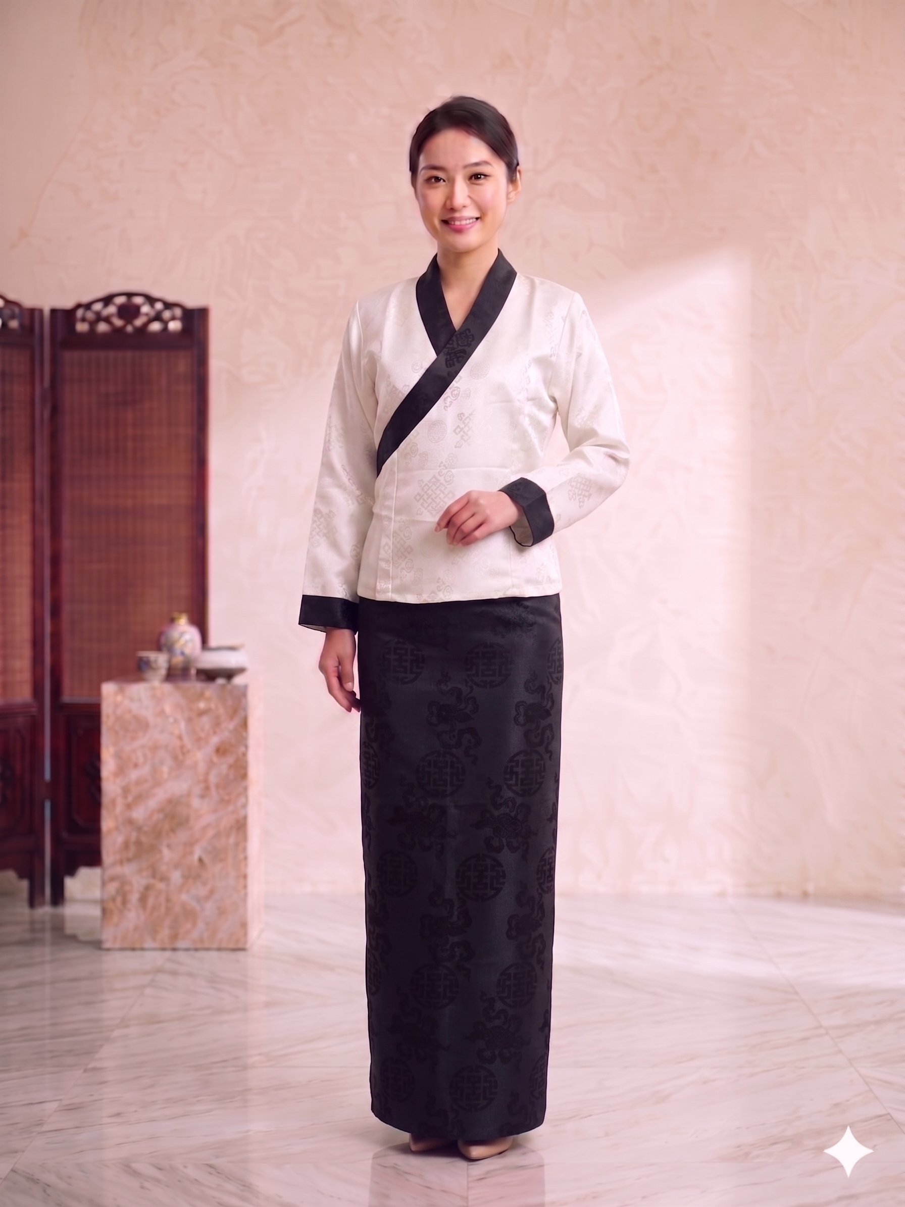 Traditional 2-Piece Bakhu 1