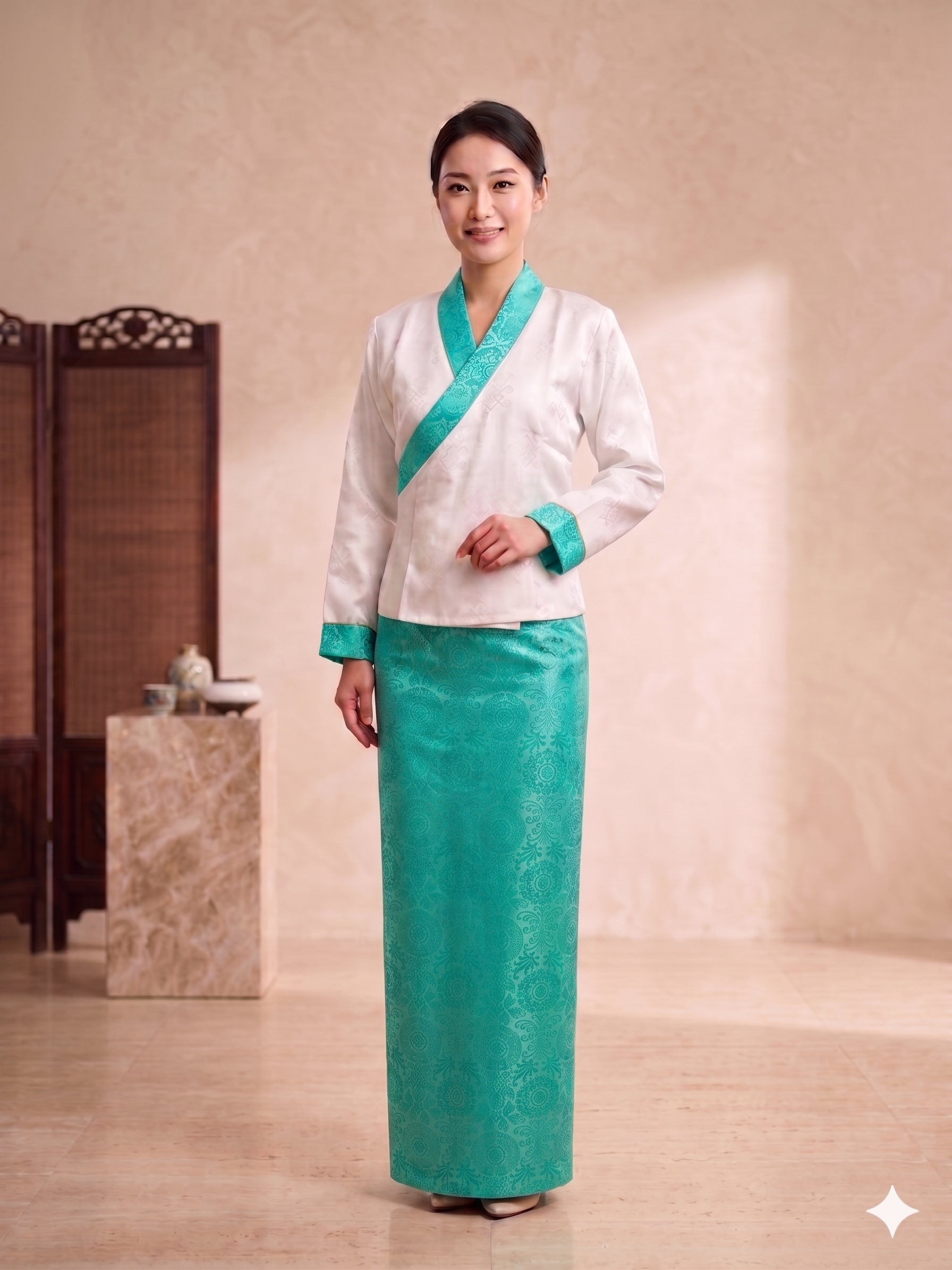 Traditional 2-Piece Bakhu 1