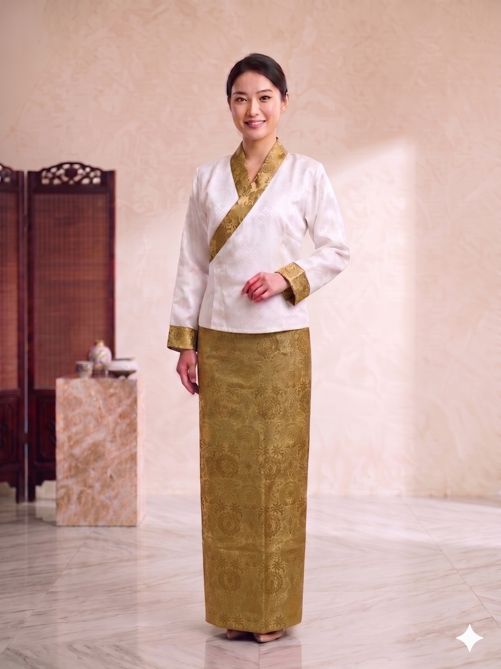 Traditional 2-Piece Bakhu 1