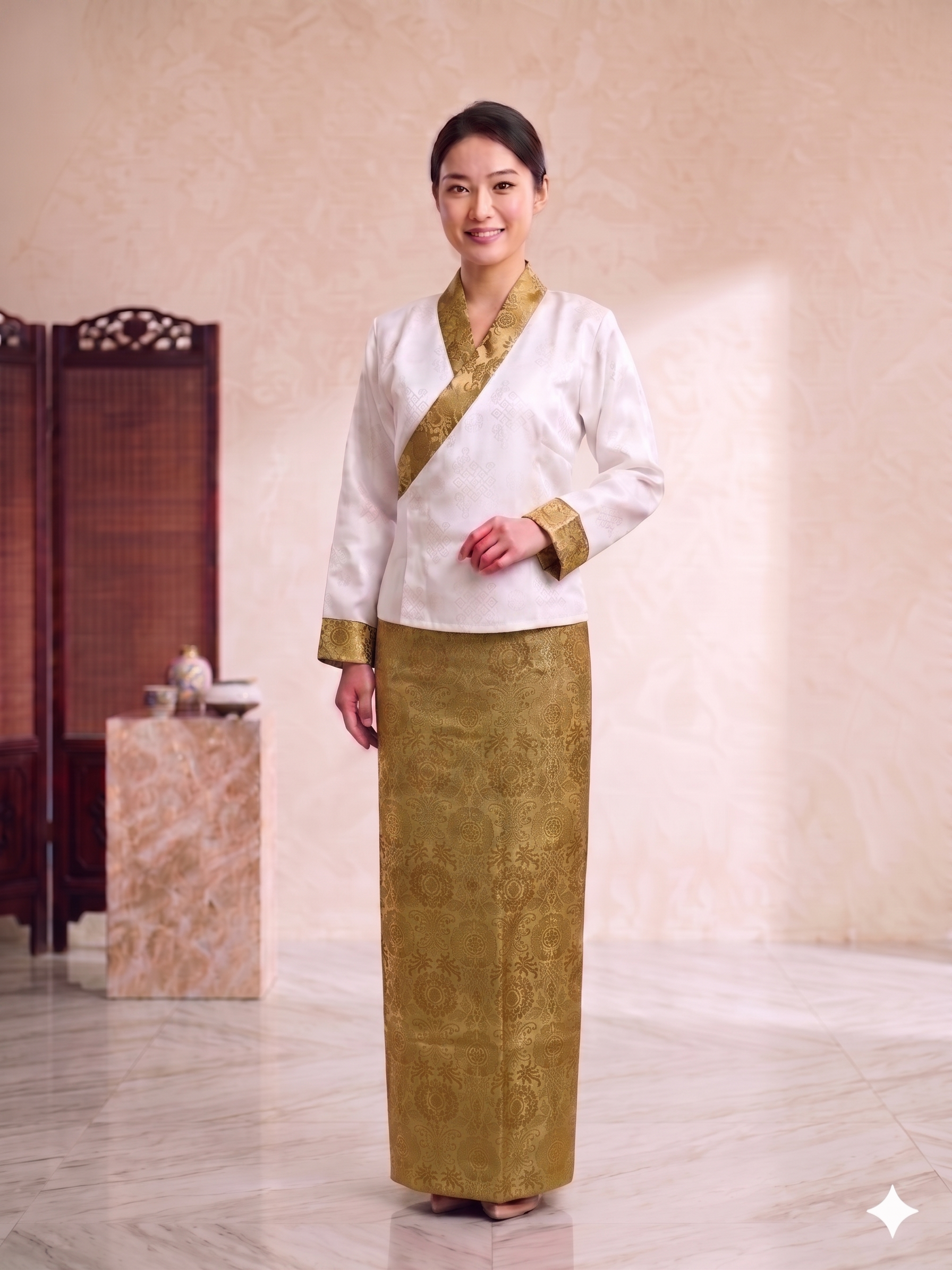 Traditional 2-Piece Bakhu 1
