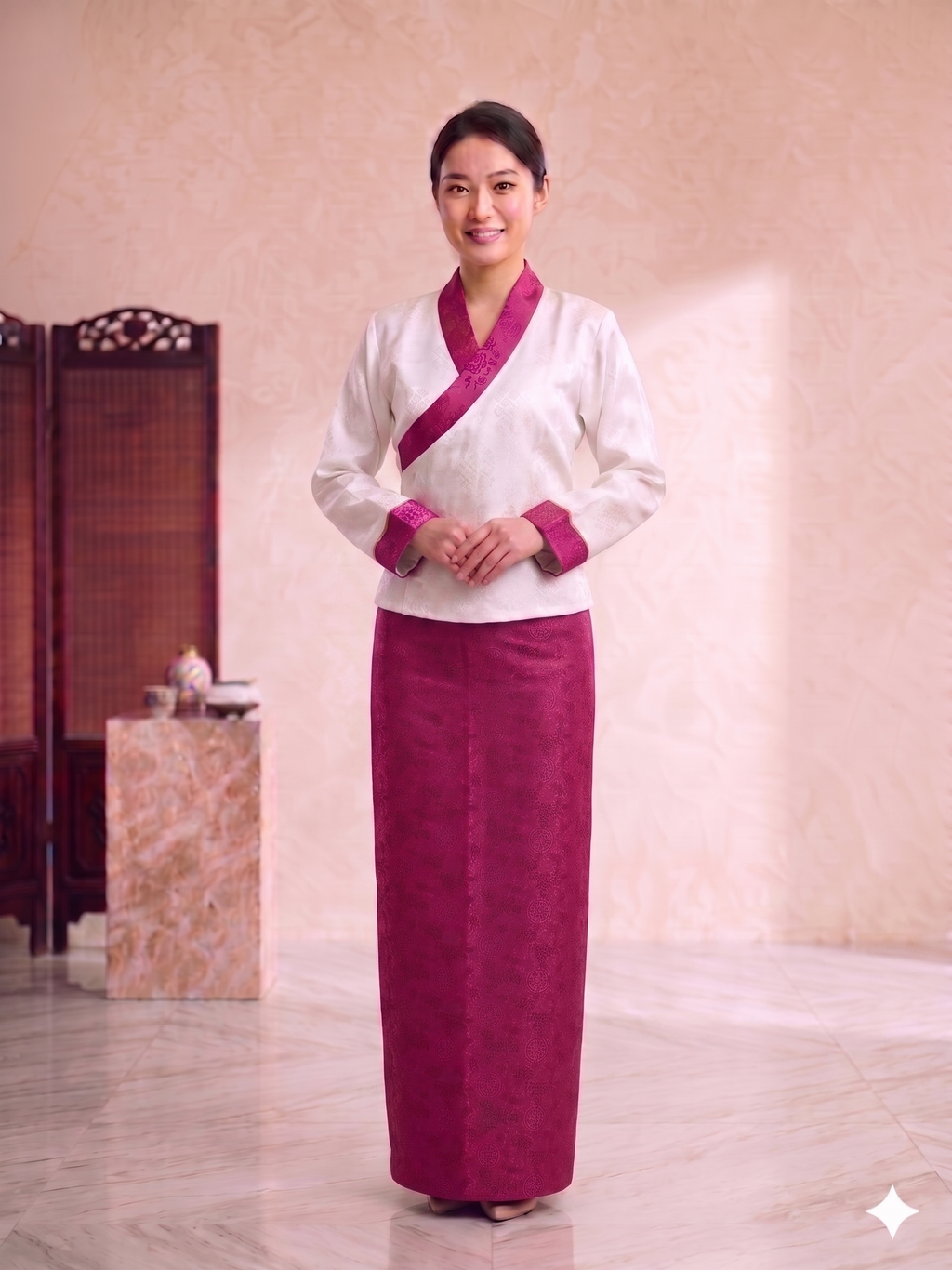 Traditional 2-Piece Bakhu 1