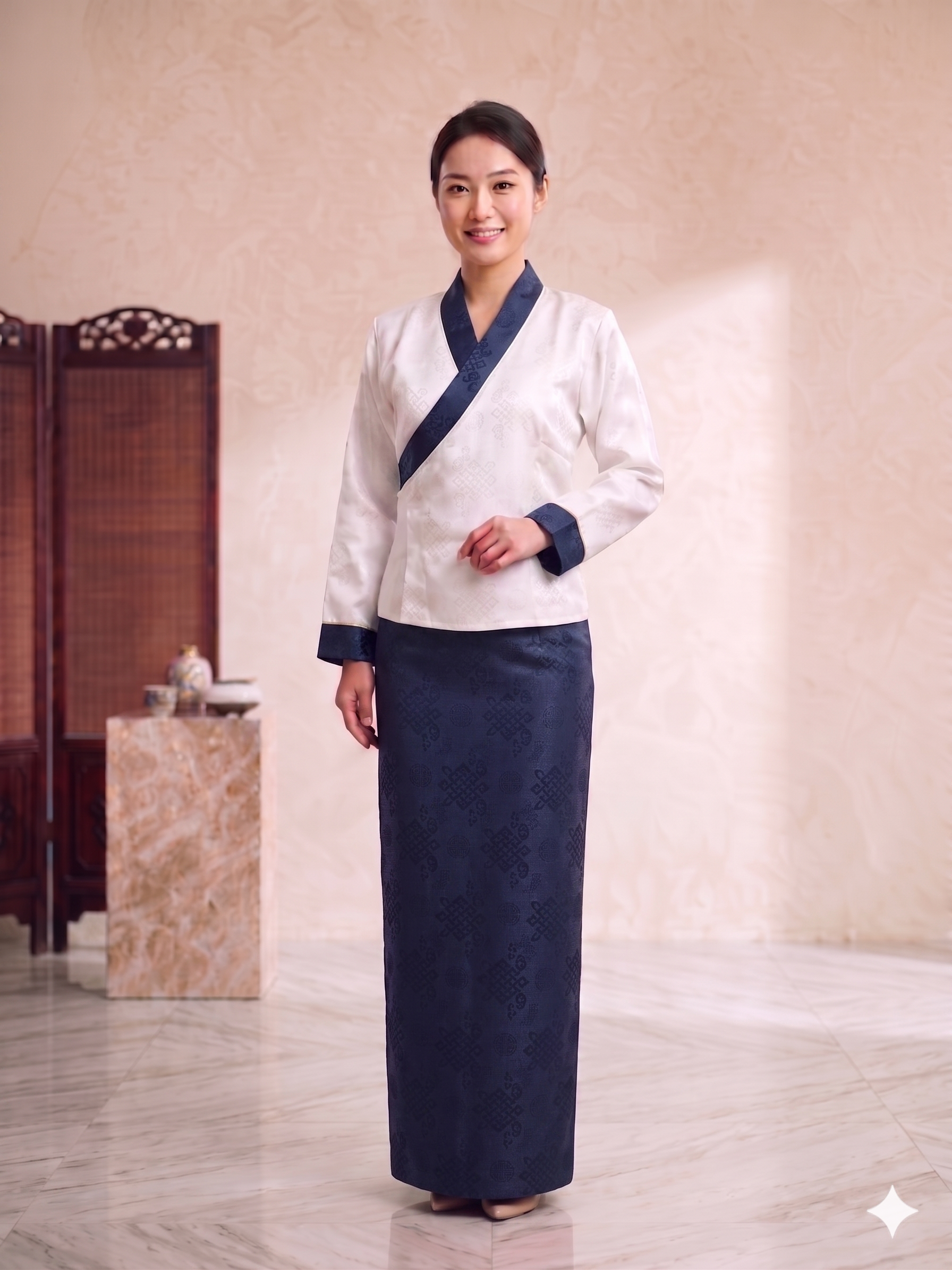 Traditional 2-Piece Bakhu 1