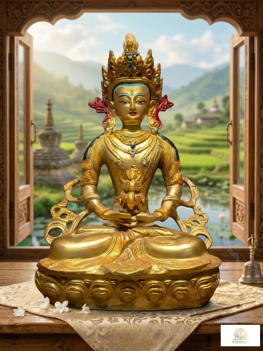 Tsepame / Aparimita Statue - The Buddha of Limitless Life