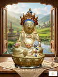 Jambhala/ Kubera Statue - The Bodhisattva of Wealth