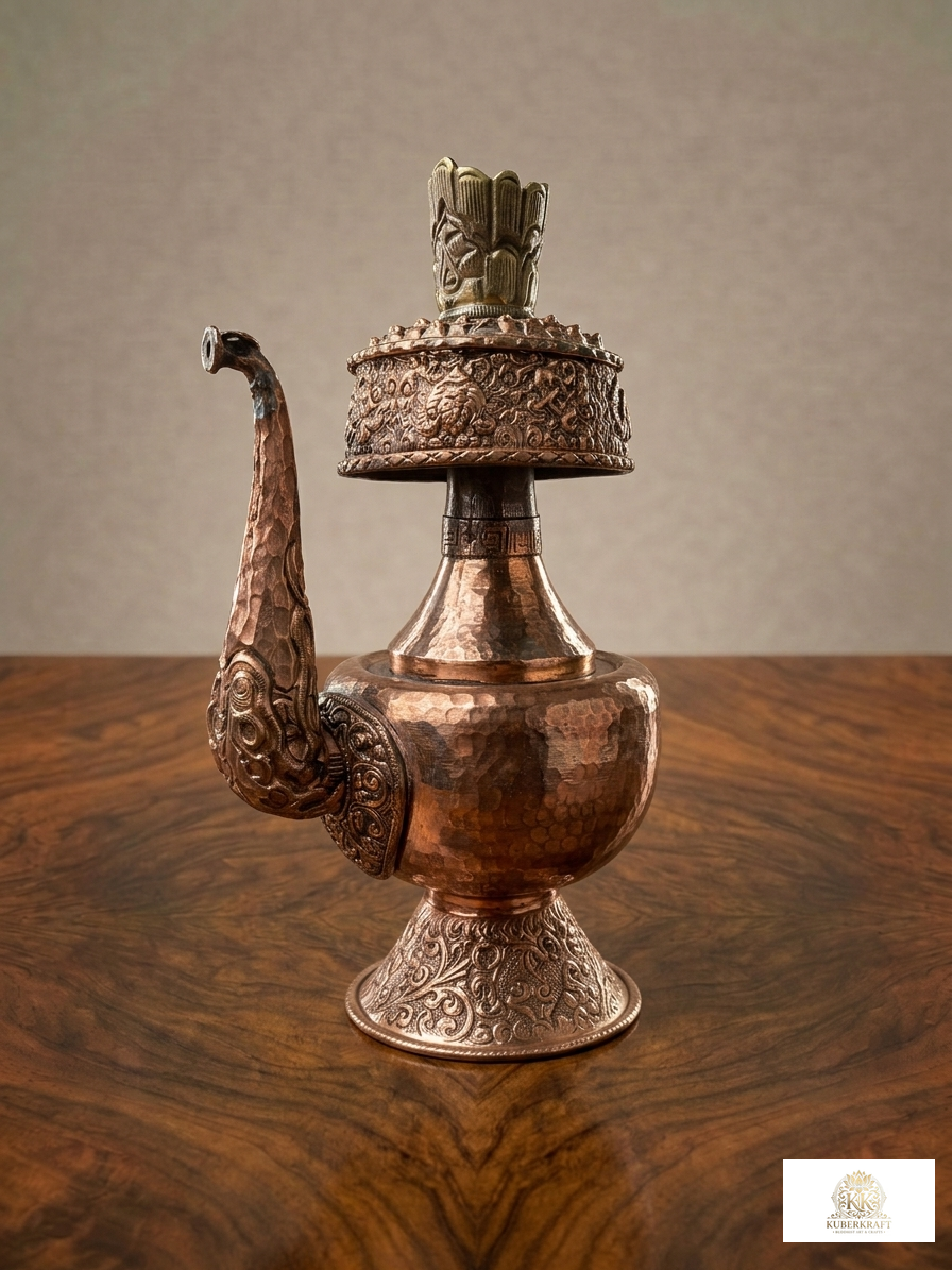Traditional Tibetan Ritual Purification Vase (Bumba)