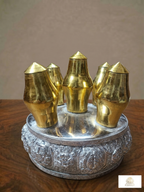 Traditional Tibetan Mandala Offering Set (Mendel)