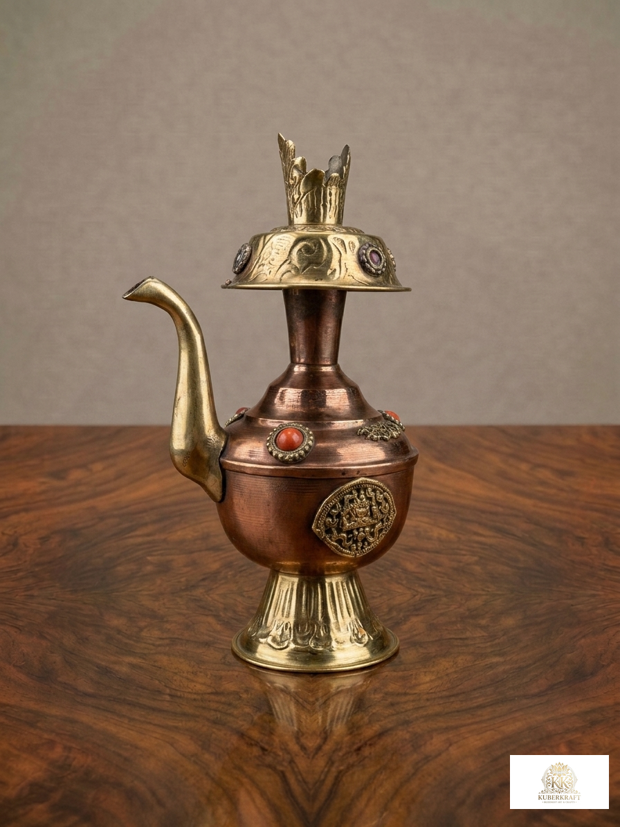 Traditional Tibetan Ritual Purification Vase (Bumba)