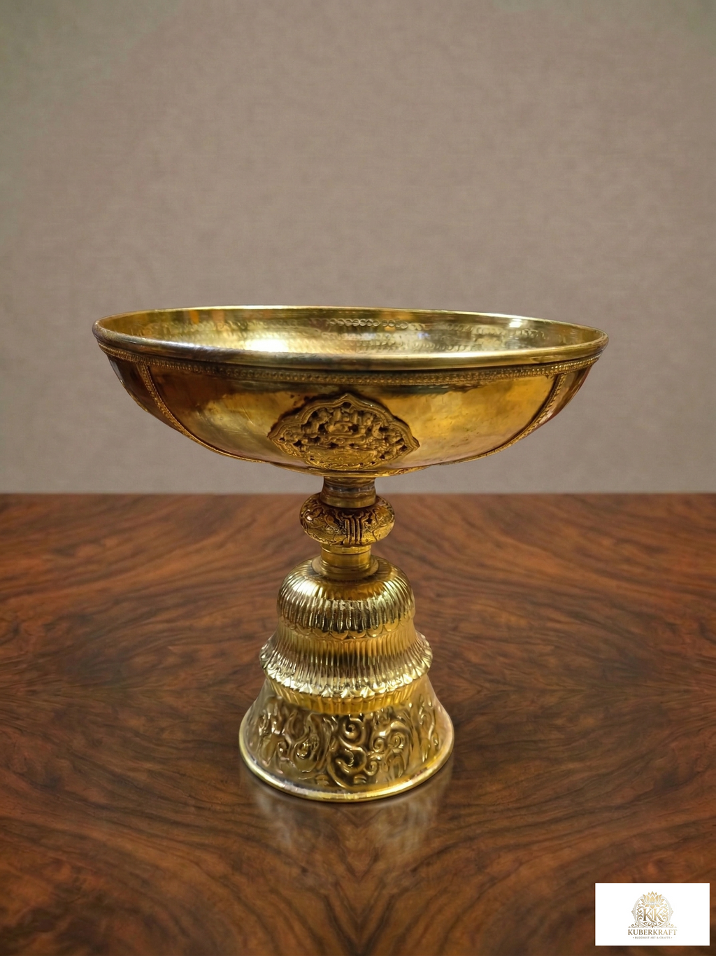 Traditional Buddhist Altar Fruit Offering Bowl