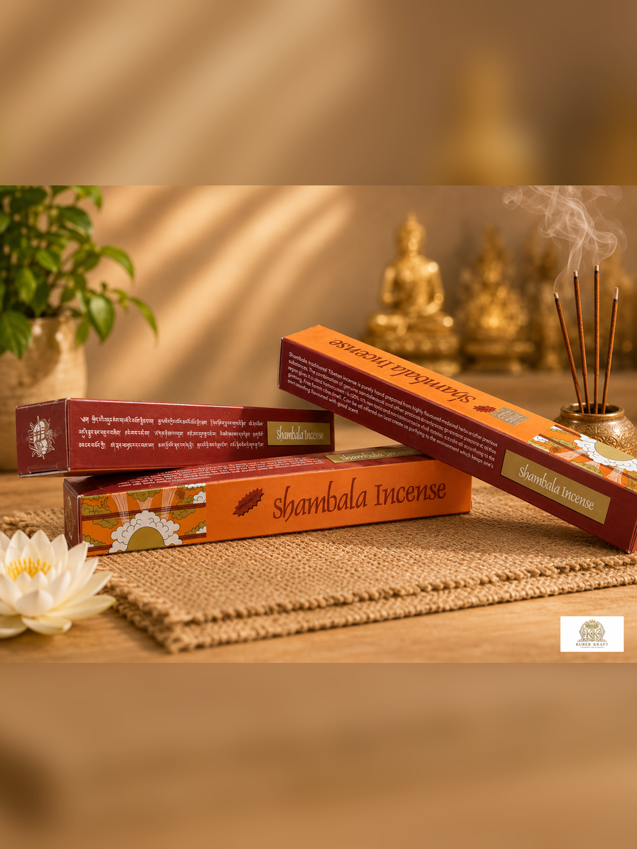 Shambala Incense | Prayer & Meditation | Kuber Kraft