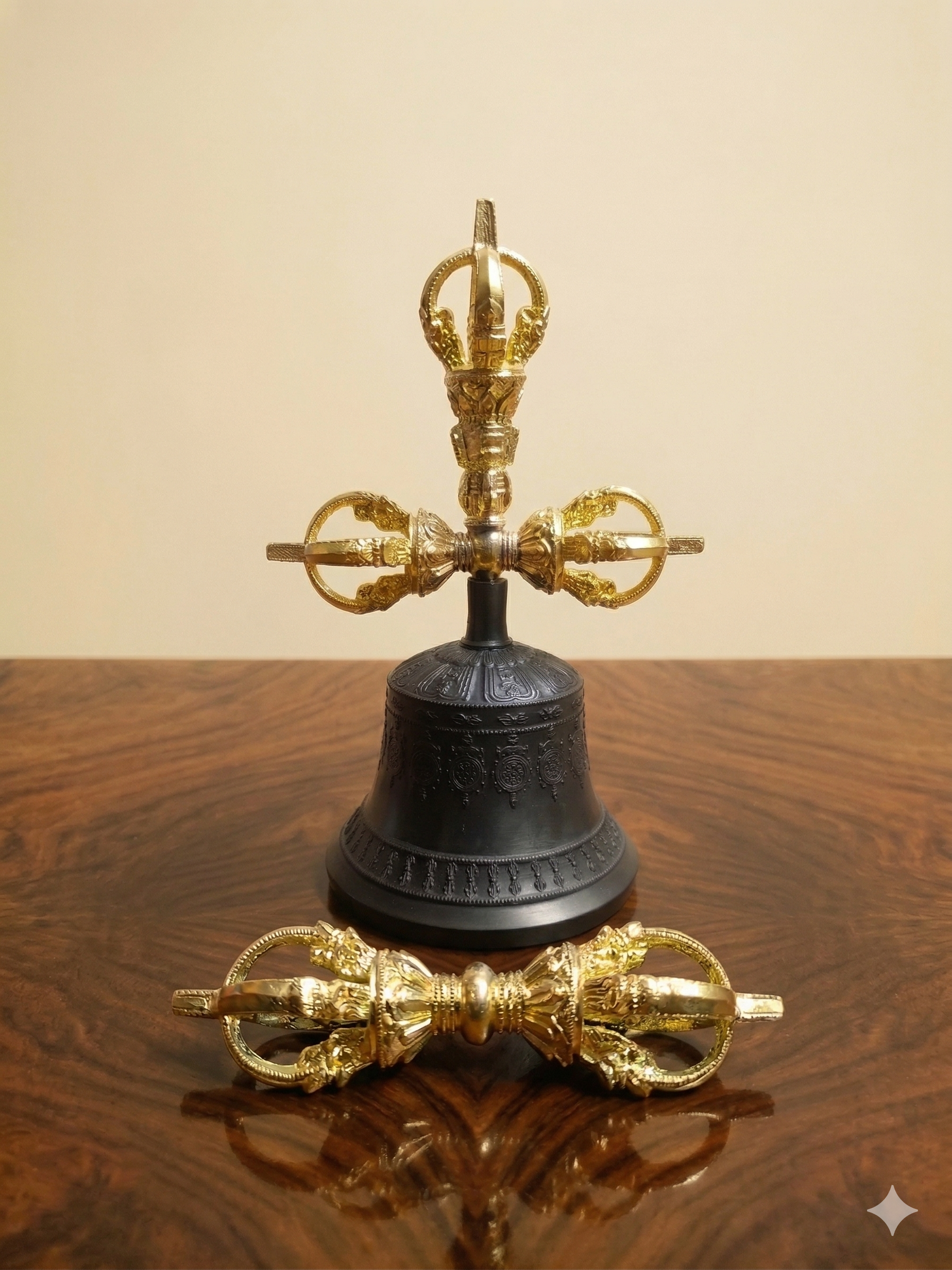 Traditional Tibetan Buddhist Ringing Bell 3