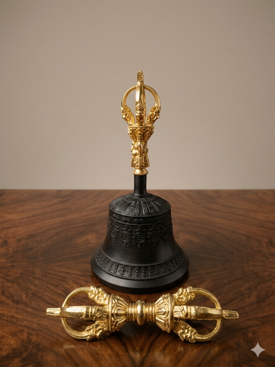 Traditional Tibetan Buddhist Ringing Bell 6
