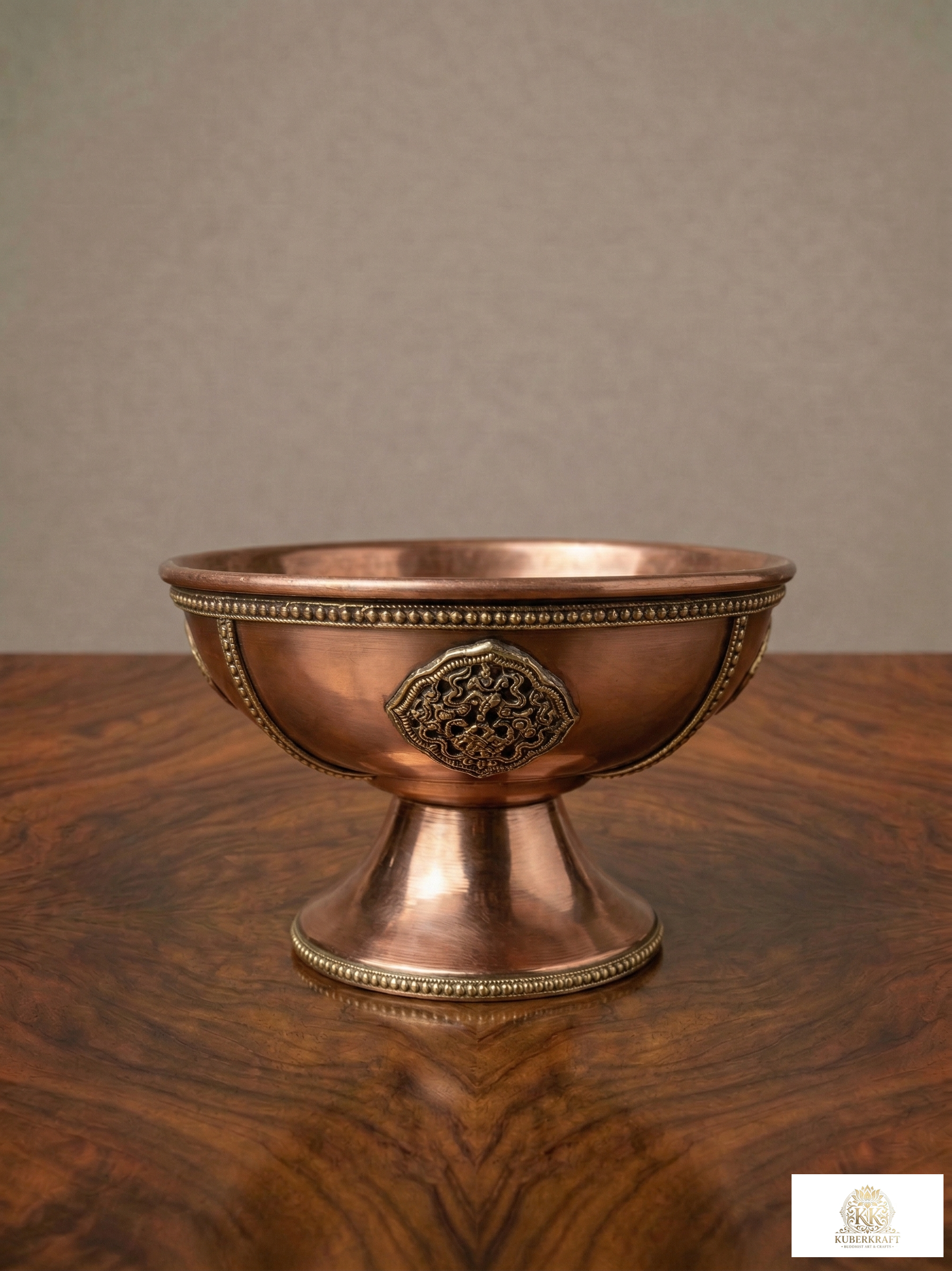 Traditional Buddhist Altar Fruit Offering Bowl