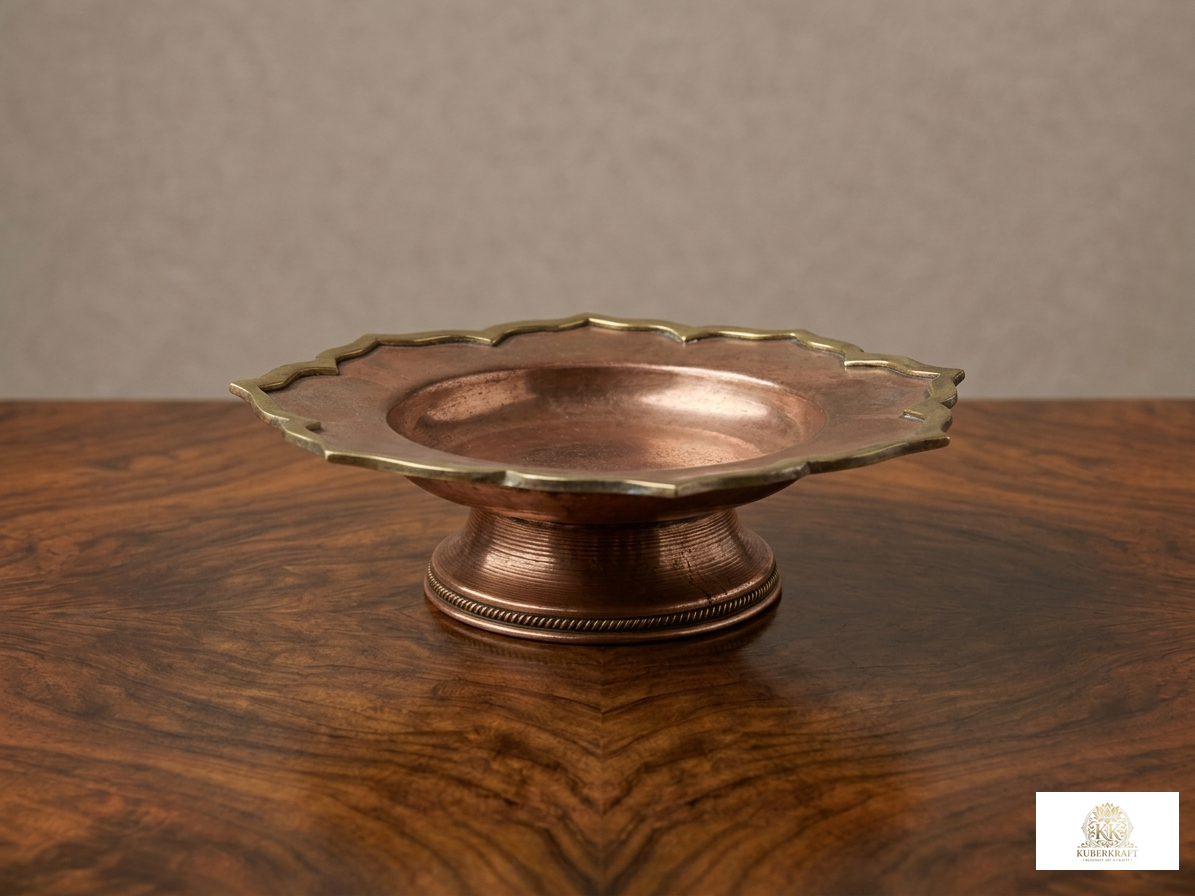 Traditional Buddhist Altar Fruit Offering Bowl