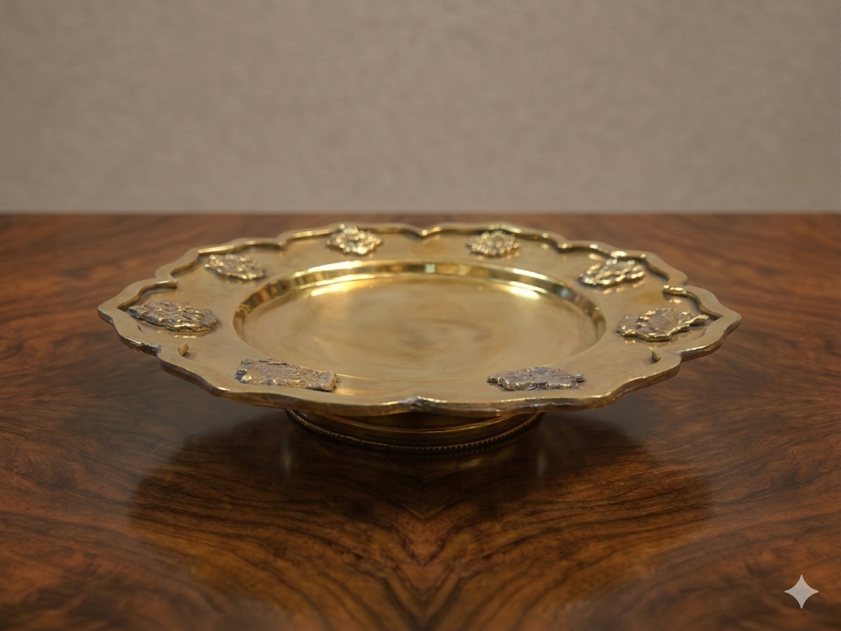 Brass Fruit Bowl